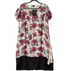 Boho Floral Midi Dress XL Cottagecore Summer Flowy Soft Girl Romantic Feminine